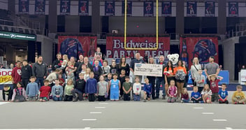 Operation Hope And Caring Check Presentation At The Sioux Falls Storm Game