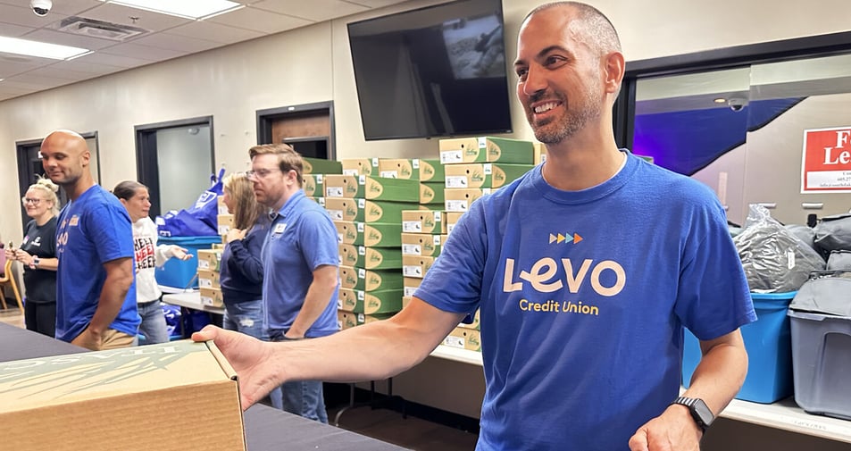 Levo Credit Union Honors Veterans With Donation To Stand Down For Veterans