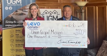 Union Gospel Mission Check Presentation